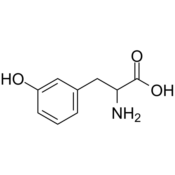 DL-m-Tyrosine Chemical Structure