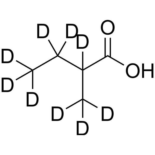 DL-<em>2</em>-Methylbutyric acid-d<em>9</em>