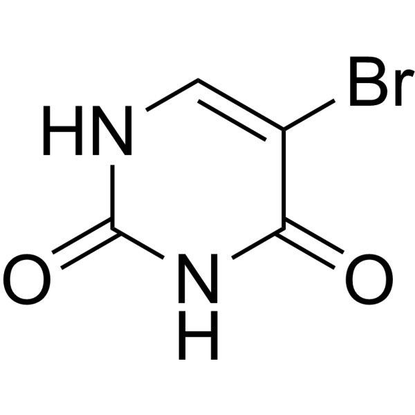 5-Bromouracil Chemical Structure