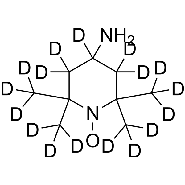 4-Amino-<em>2</em>,<em>2</em>,6,6-tetramethylpiperidine-1-oxyl-d17