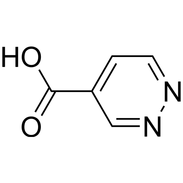 Pyridazine-4-carboxylic acid Chemical Structure