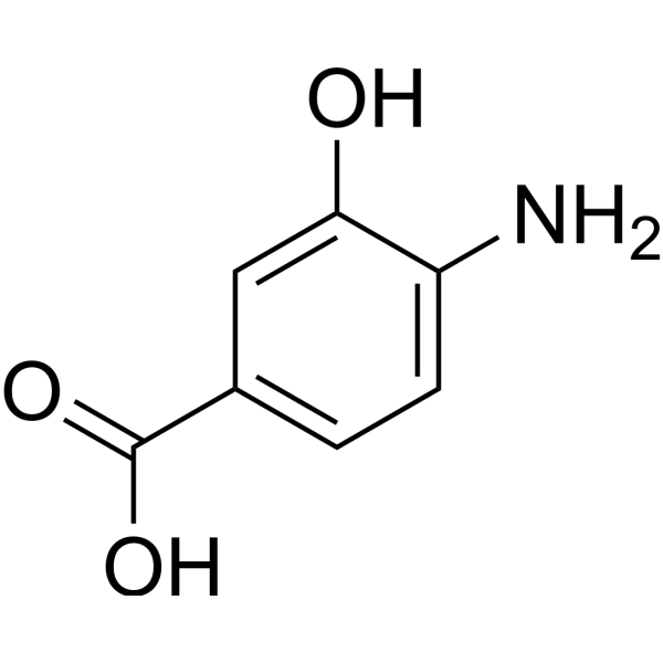 4-Amino-3-hydroxybenzoic acid Chemical Structure