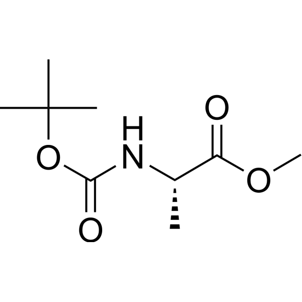 Boc-Ala-OMe Chemical Structure