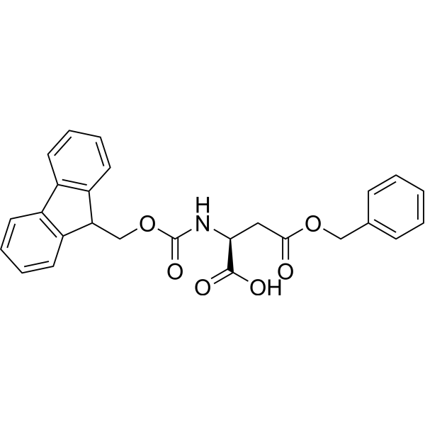 (<em>2</em>S)-4-(benzyloxy)-<em>2</em>-{[(9H-fluoren-9-ylmethoxy)carbonyl]<em>amino</em>}-4-oxobutanoic acid