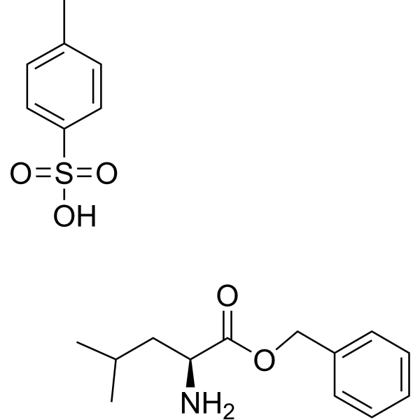 L-Leucine benzyl ester p-toluenesulfonate Chemical Structure