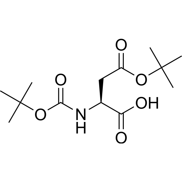 Boc-Asp(OtBu)-OH Chemical Structure