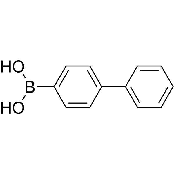 [1,1'-Biphenyl]-4-ylboronic acid Chemical Structure