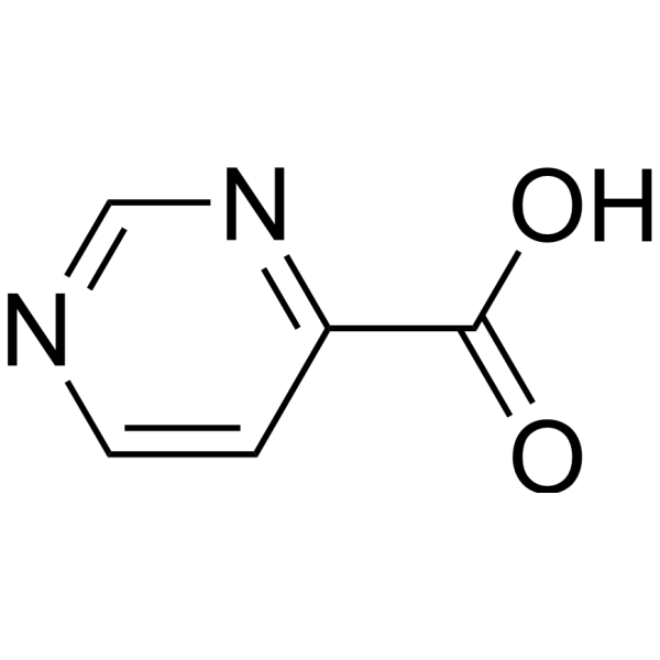 Pyrimidine-4-carboxylic acid Chemical Structure