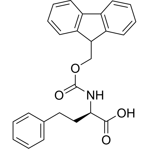 Fmoc-D-HoPhe-OH Chemical Structure