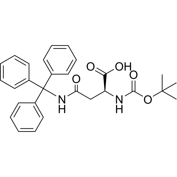 <em>N</em><em>2</em>-(tert-Butoxycarbonyl)-<em>N</em>4-trityl-L-asparagine