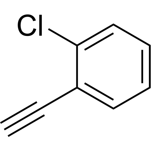 1-Chloro-2-ethynylbenzene Chemical Structure