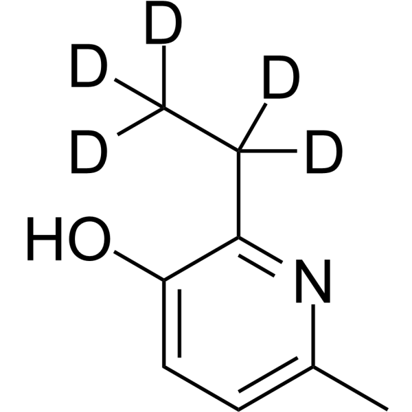 Emoxypine-d<sub>5</sub> Chemical Structure