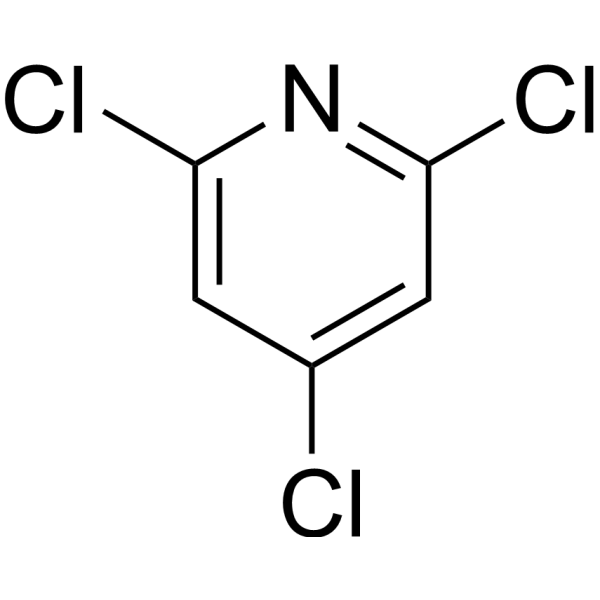 2,4,6-Trichloropyridine Chemical Structure