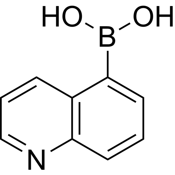 5-Quinolinylboronic acid Chemical Structure