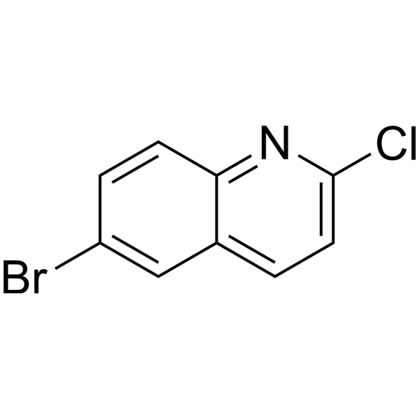 6-Bromo-2-chloroquinoline Chemical Structure