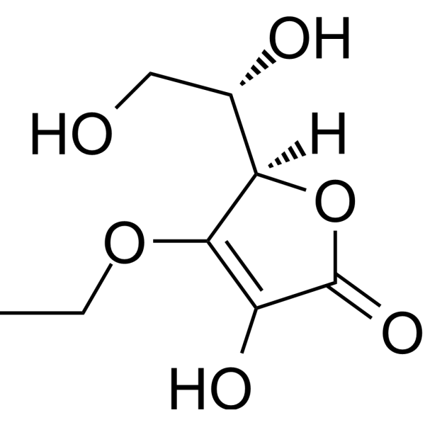 3-O-Ethyl-L-ascorbic acid Chemical Structure