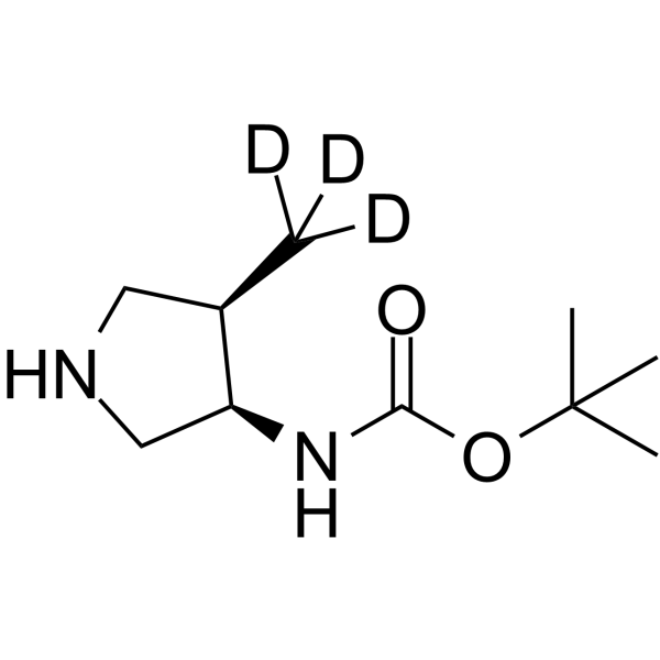 tert-Butyl ((3R,4R)-4-methylpyrrolidin-3-yl)carbamate-d3