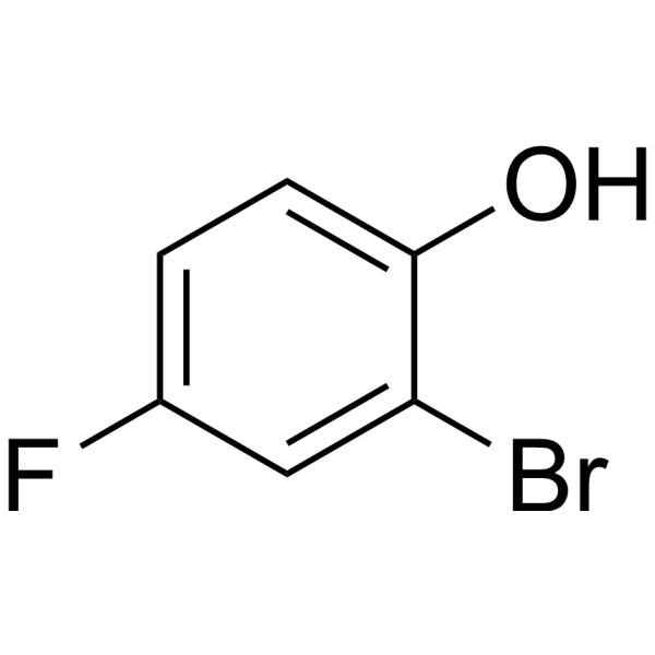 2-Bromo-4-fluorophenol Chemical Structure