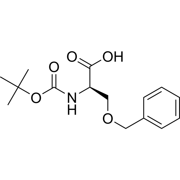 N-Boc-O-Benzyl-D-serine Chemical Structure