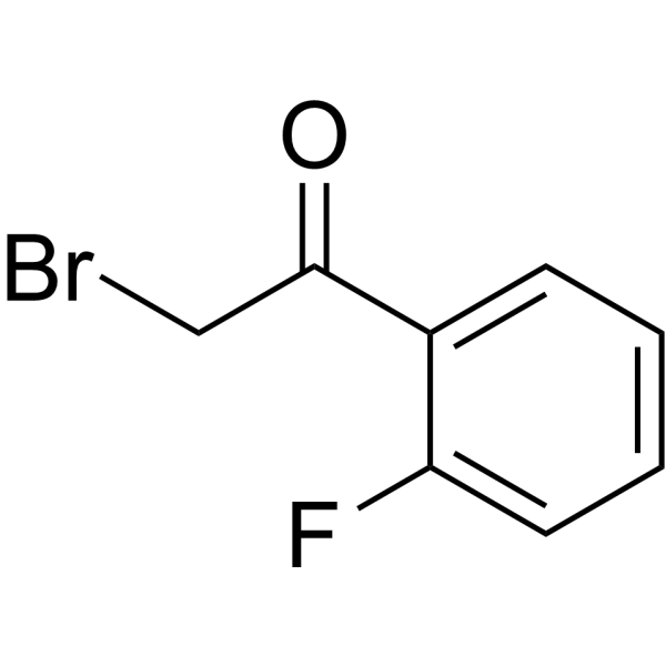 2-Bromo-2'-fluoroacetophenone Chemical Structure