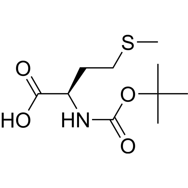 Boc-D-Met-OH Chemical Structure