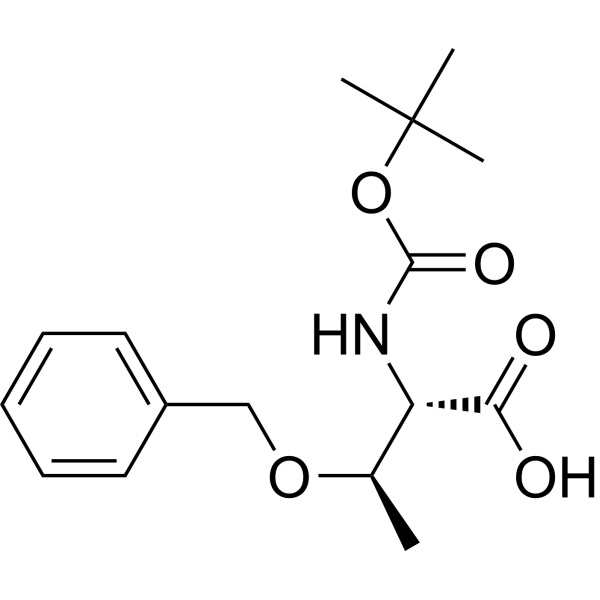 BOC-O-Benzyl-L-threonine Chemical Structure