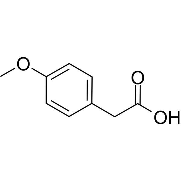 2-(4-Methoxyphenyl)acetic acid Chemical Structure