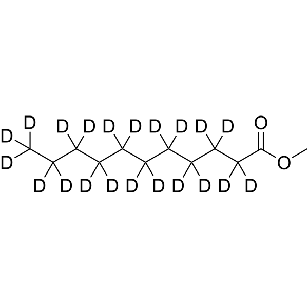 Methyl undecanoate-d<sub>21</sub> Chemical Structure