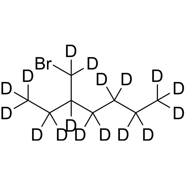 2-Ethylhexyl bromide-d<sub>17</sub> Chemical Structure