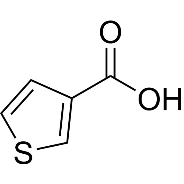 Thiophene-3-carboxylic acid Chemical Structure