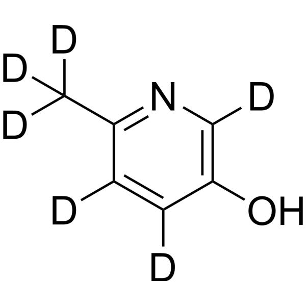 5-Hydroxy-2-methylpyridine-d<sub>6</sub> Chemical Structure