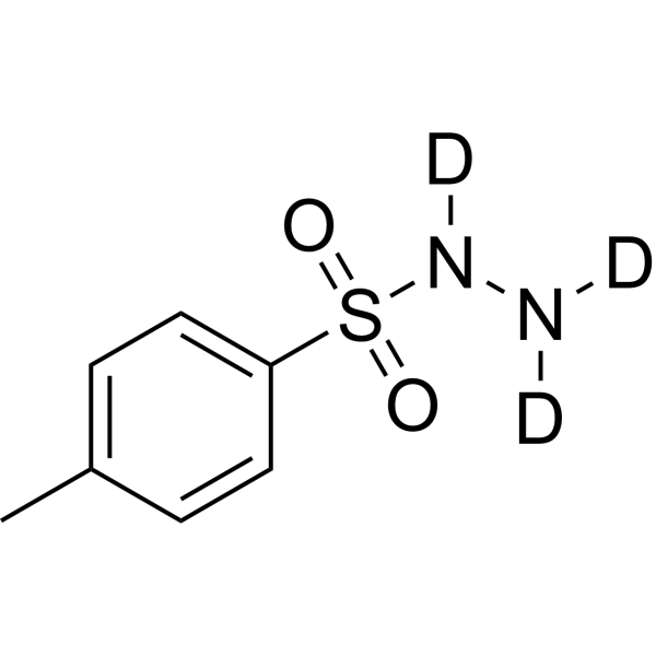 4-Methylbenzenesulfonhydrazide-d<sub>3</sub> Chemical Structure