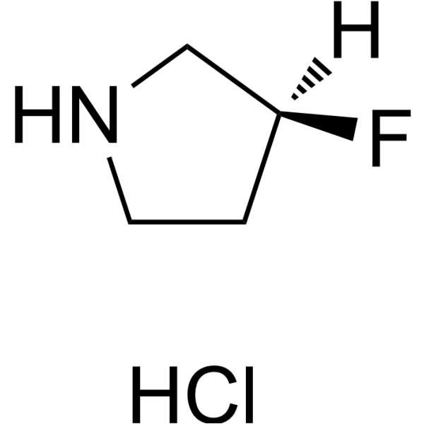 (S)-3-Fluoropyrrolidine hydrochloride Chemical Structure
