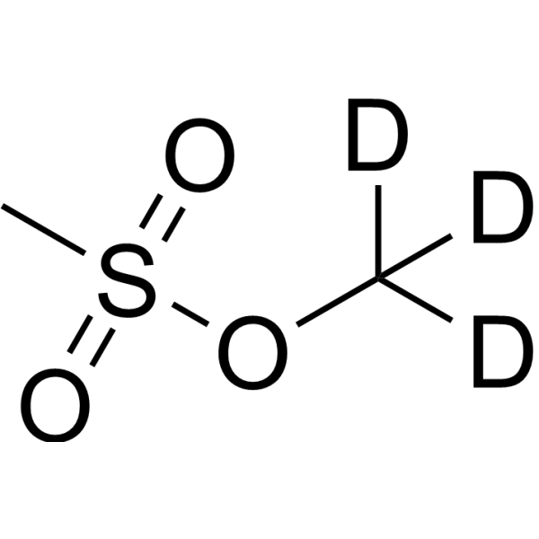 Methyl methanesulfonate-d<sub>3</sub> Chemical Structure