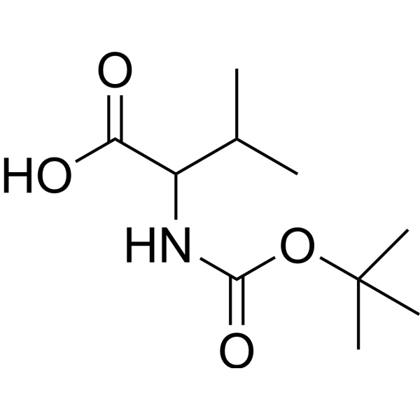 2-((tert-Butoxycarbonyl)<em>amino</em>)-3-methylbutanoic acid