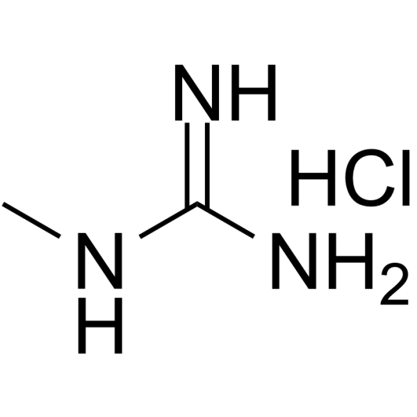 1-Methylguanidine hydrochloride Chemical Structure