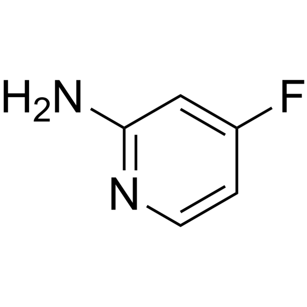 2-Amino-4-fluoropyridine Chemical Structure