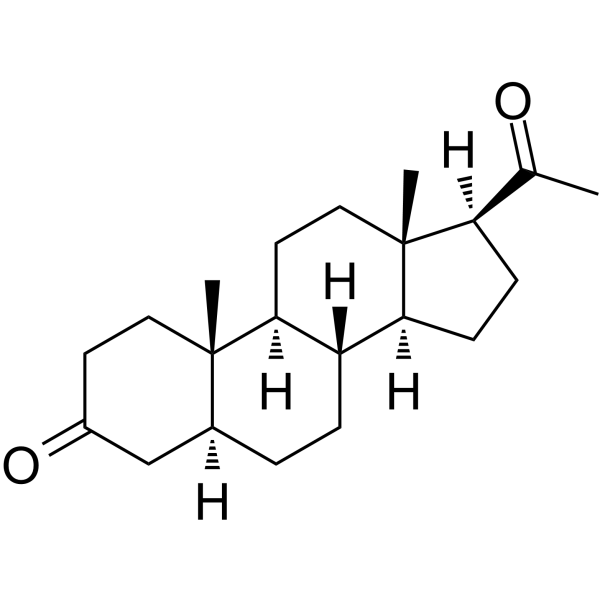 5a-Pregnane-3,20-dione Chemical Structure