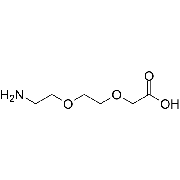 H2N-PEG2-CH2COOH Chemical Structure