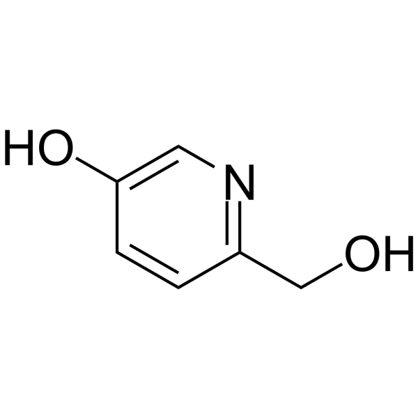 2-Hydroxymethyl-5-hydroxypyridine Chemical Structure