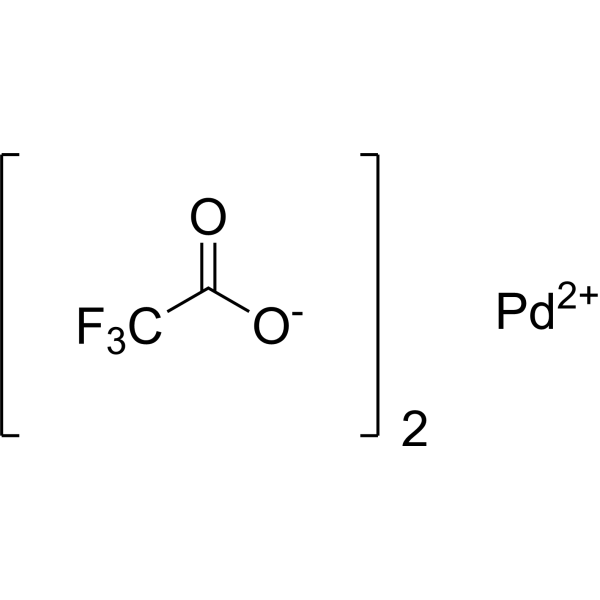 Palladium trifluoroacetate Chemical Structure