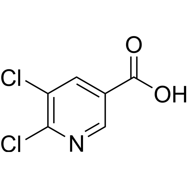 5,6-Dichloronicotinic acid Chemical Structure
