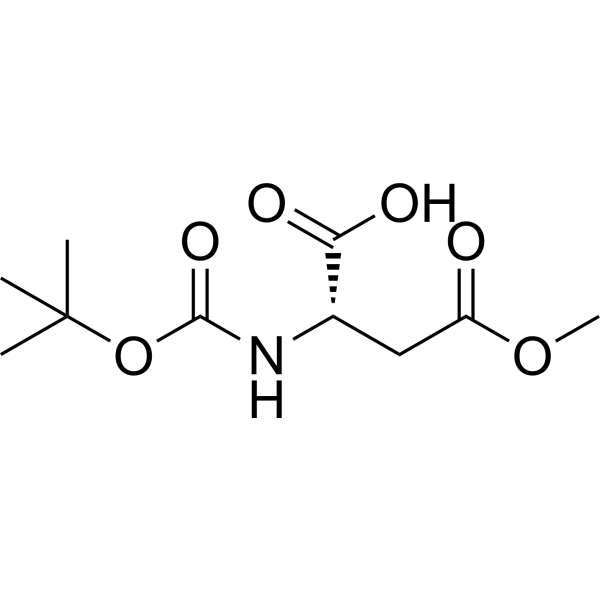Boc-Asp(OMe)-OH Chemical Structure