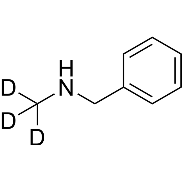 N-Methylbenzylamine-d<sub>3</sub> Chemical Structure