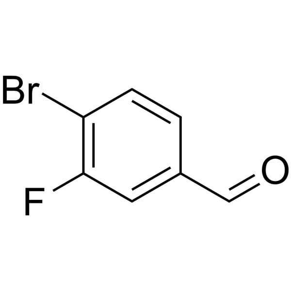 4-Bromo-3-fluorobenzaldehyde Chemical Structure