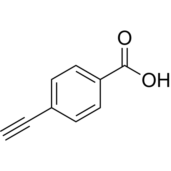 4-Ethynylbenzoic acid Chemical Structure