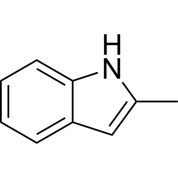 2-Methylindole Chemical Structure