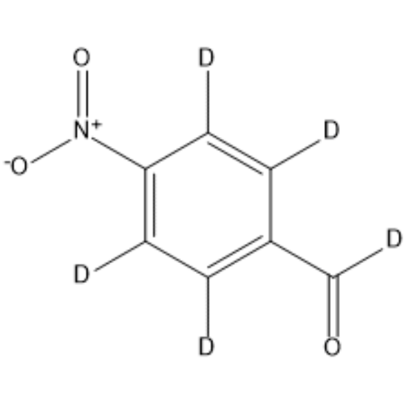 4-Nitrobenzaldehyde-d5 Chemical Structure