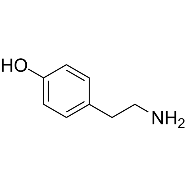 Tyramine Chemical Structure