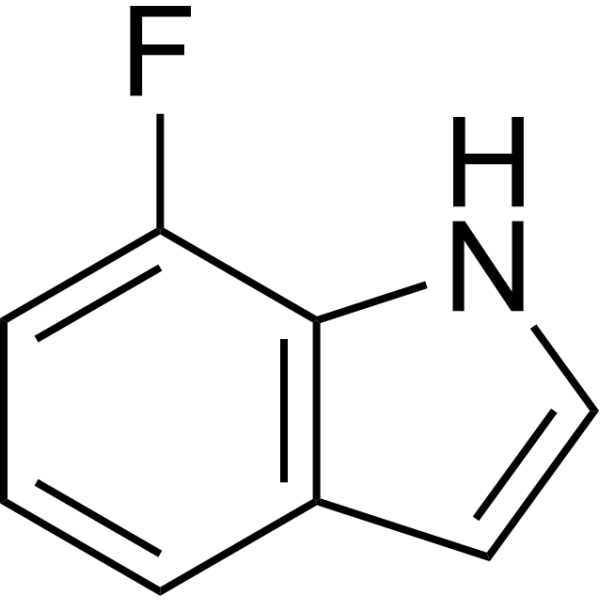 7-Fluoro-1H-indole Chemical Structure